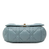 Dior Small Lambskin Macrocannage Caro Crossbody Secondhand