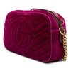 Gucci Small GG Marmont Matelasse Velvet Crossbody Secondhand