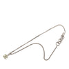 Chanel CC Brass and Enamel Crystal Pendant Necklace Secondhand