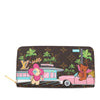Louis Vuitton Monogram Vivienne in Hollywood Zippy Long Wallet Secondhand