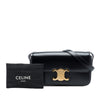 Celine Shiny Calfskin Triomphe Claude Shoulder Bag Secondhand