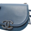 Chanel Medium Shiny Calfskin and Quilted Goatskin Coco Curve Flap Secondhand