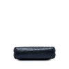 Chanel CC Embossed Lambskin Camellia Pouch Secondhand