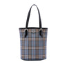 Burberry House Check Nylon Bucket Bag Secondhand