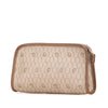 Dior Honeycomb Coated Canvas Clutch Secondhand