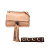 Gucci Medium Leather Bamboo Daily Crossbody Secondhand