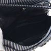 Chanel Medium Classic Canvas Sequin Stripes Double Flap Secondhand