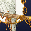 Hermès Les Oiseaux du Roy Silk Scarf 90 Secondhand