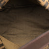 Fendi Zucca Canvas Double Flap Shoulder Bag Secondhand