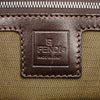 Fendi Zucca Canvas Double Flap Shoulder Bag Secondhand