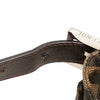 Fendi Zucca Canvas Double Flap Shoulder Bag Secondhand