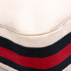 Gucci Medium Pebbled Calfskin Web Heritage Shoulder Bag Secondhand