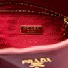 Prada Bicolor Saffiano Cosmetic Pouch Secondhand