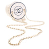 Secondhand Chanel CC Lambskin Round Vanity Case