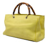 Gucci Medium Calfskin Bamboo Shopper Satchel Secondhand