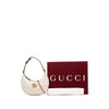 Gucci Mini GG Marmont Matelasse Calfskin Half Moon Bag Secondhand