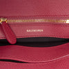 Balenciaga Grained Calfskin Logo Ville Top Handle Bag XXS Secondhand