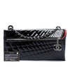 Chanel Quilted Patent Geometric Kaleidoscope Shoulder Bag Secondhand