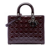 Dior Large Patent Cannage Lady Dior Secondhand