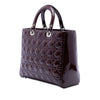 Dior Large Patent Cannage Lady Dior Secondhand