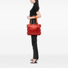 Prada Vernice Gaufre Chain Tote Secondhand
