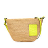 LOEWE Raffia and Calfskin Slit Pochette Crossbody Secondhand