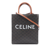 Celine Small Triomphe Coated Canvas Vertical Cabas Tote Secondhand