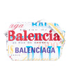 Balenciaga S Calfskin Logo Print Everyday Camera Bag Secondhand