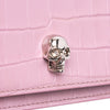Alexander McQueen Small Crocodile Embossed Calfskin Skull Crossbody Secondhand