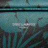 Saint Laurent Grain de Poudre Tropical Palm Pouch Secondhand