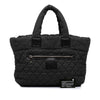 Chanel Large Quilted Denim Coco Cocoon Tote Secondhand