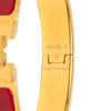 Hermès Narrow Enamel Clic H Bracelet PM Secondhand