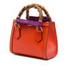 Secondhand Gucci Small Calfskin Bamboo Diana Satchel