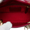 Dior Mini Patent Cannage Lady Dior Secondhand