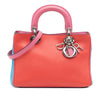 Dior Mini Tricolor Leather Diorissimo Satchel Secondhand