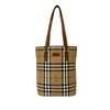 Burberry Haymarket Check Canvas Tote Secondhand