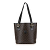 Celine Macadam Coated Canvas Tote Secondhand