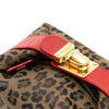 Fendi Leopard Print Canvas Handbag Secondhand