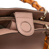 Gucci Medium Calfskin Bamboo Shopper Satchel Secondhand