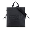 Fendi Medium Leather Roma Go To Shopper Satchel Secondhand