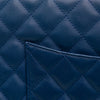 Chanel Large Quilted Lambskin O Case Clutch Secondhand