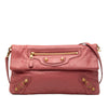 Balenciaga Lambskin Motocross Giant 12 Envelope Clutch With Strap Secondhand