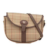 Secondhand Burberry Vintage Check Canvas Flap Crossbody
