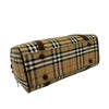 Burberry Haymarket Check Canvas Boston Bag Secondhand