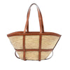 Celine Medium Raffia Gridded Classic Panier Tote Secondhand