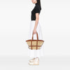 Celine Medium Raffia Gridded Classic Panier Tote Secondhand