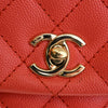 Chanel Mini Caviar Coco Top Handle Bag Secondhand