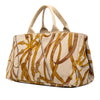 Prada Large Printed Canvas Canapa Stampata Tote Secondhand