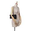 Chanel Satin Diamante Camellia Clutch with Chain Secondhand