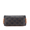 Celine Triomphe Coated Canvas Clutch On Chain Secondhand